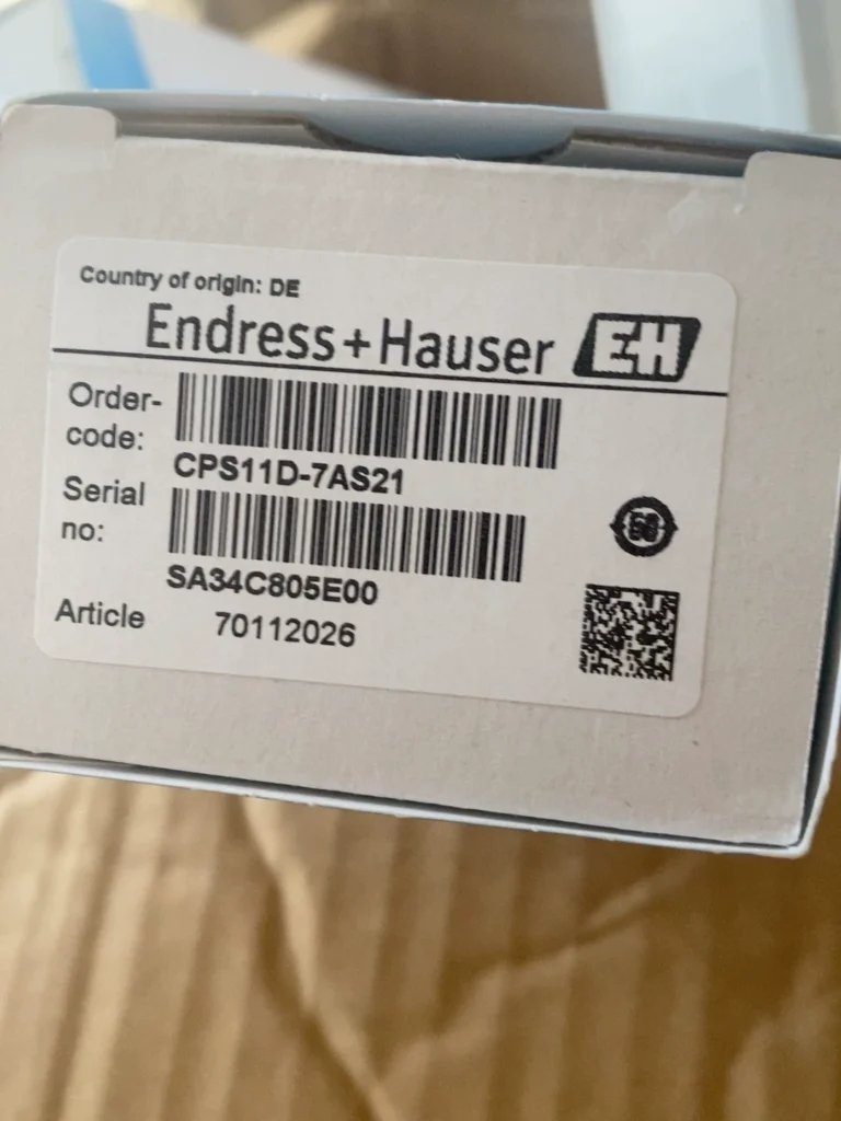 Endress+Hauser CPS11D-7AS21 Electrode
