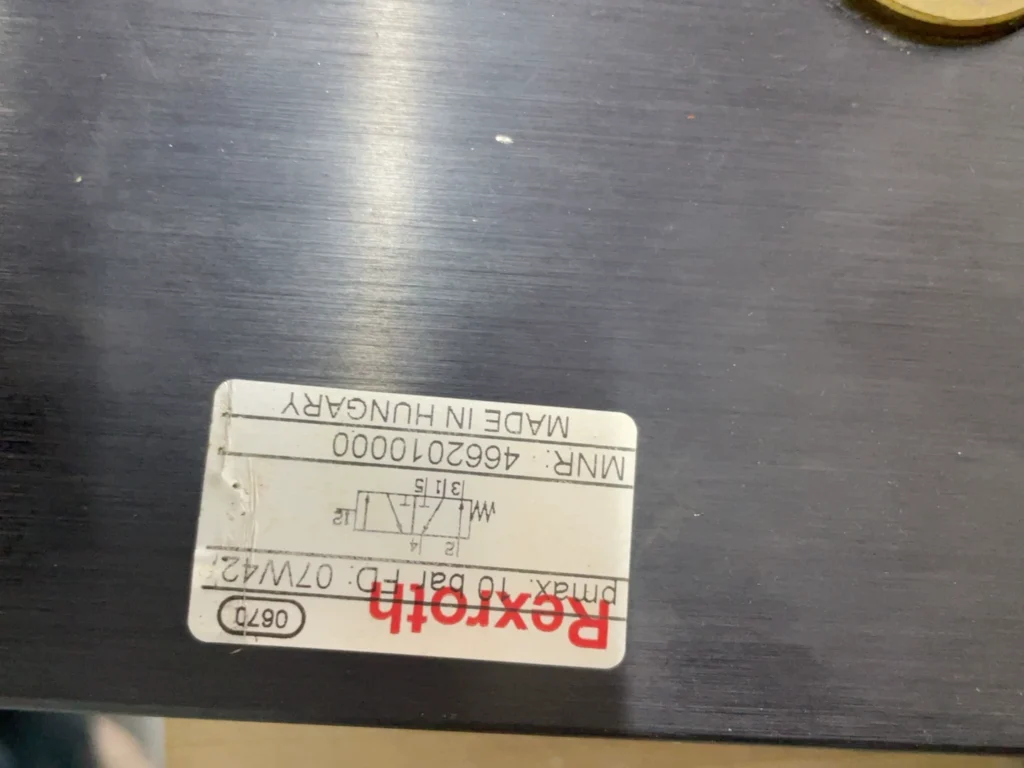 Bosch Rexroth 4662010000 Valve