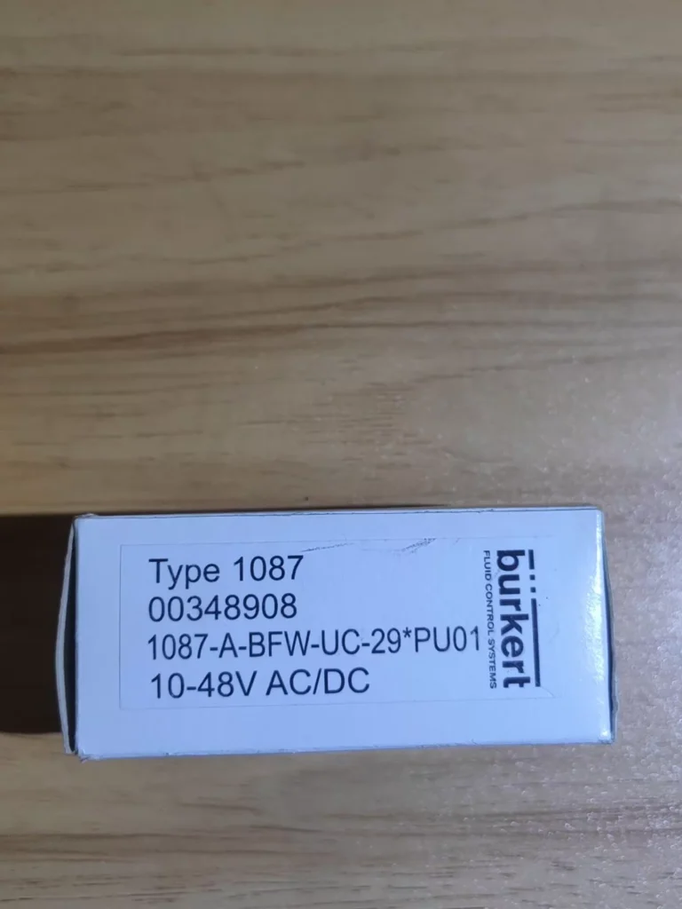 Burkert 1087 1087-A-BFW-UC-29 Solenoid Valve