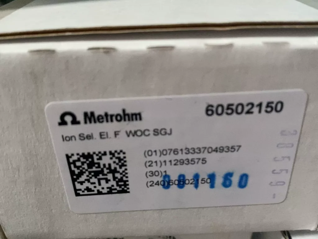 Metrohm 6.0502.150 Electrode