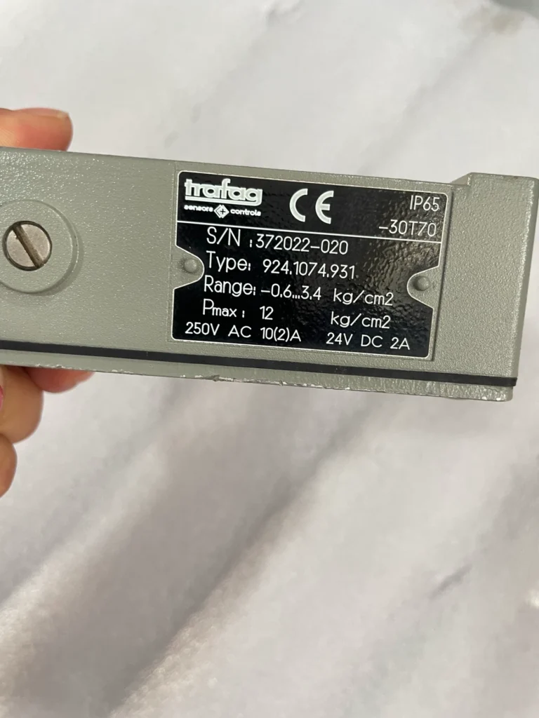 Trafag 924.1074.931 Pressure Switch