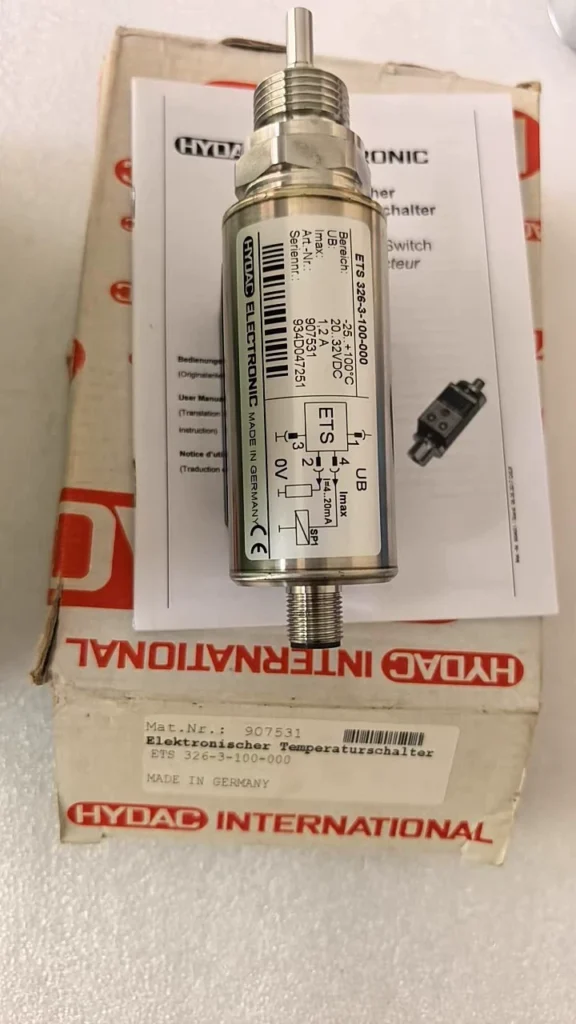 HYDAC ETS 326-3-100-000 907531 Temperature Sensor thumbnail