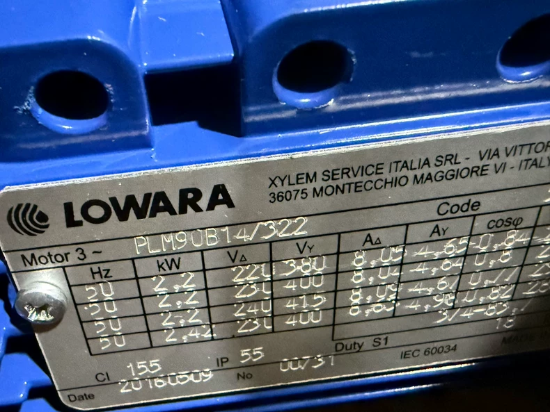 LOWARA 15SV02F022T Pump thumbnail