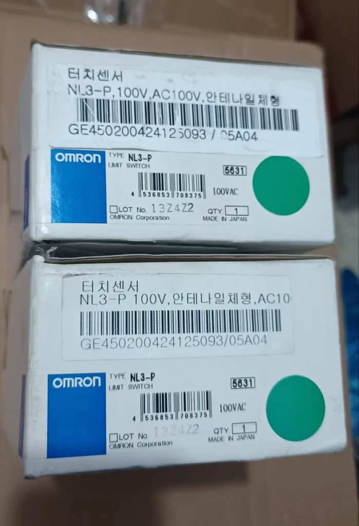 OMRON NL3-P AC100V Travel Limit Switch thumbnail