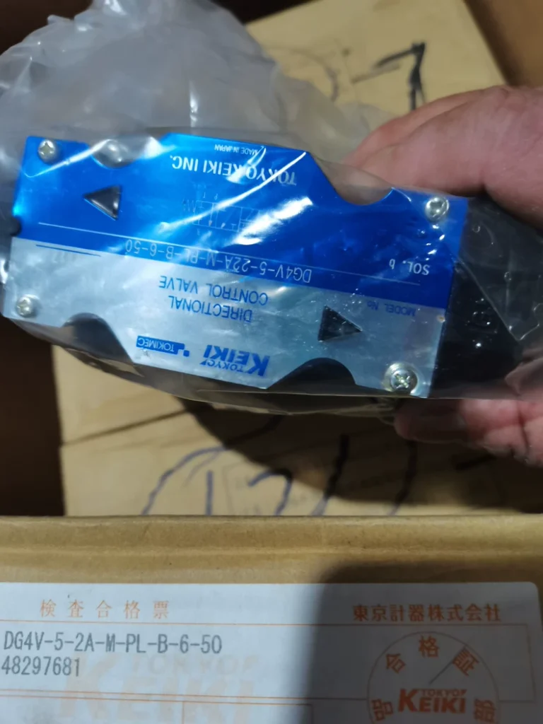 Tokyo Keiki DG4V-5-22A-M-PL-B-6-50 Solenoid Valve