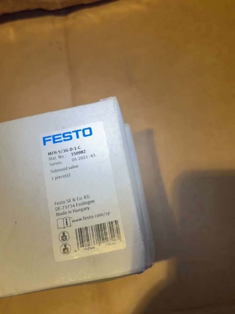 FESTO MFH-5/3G-D-1-C Solenoid Valve
