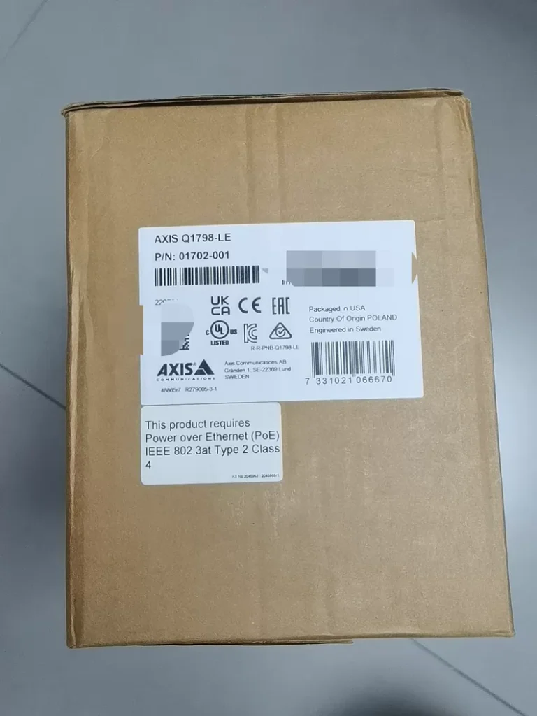 Axis Q1798-LE Network Camera