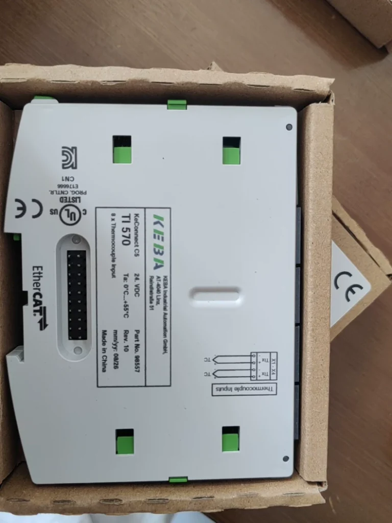 KEBA 98557 KeCONNECT C5 Thermocouple Input Module