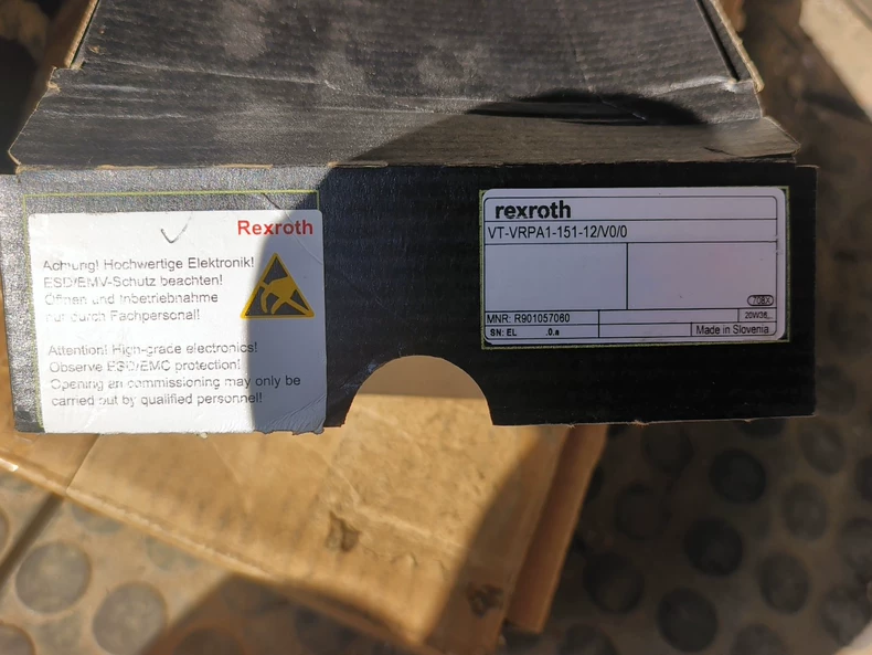 Rexroth R901057060 VT-VRPA1-151-12/V0/0 Amplifier Card thumbnail