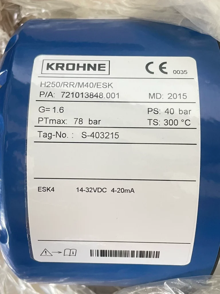 KROHNE H250/RR/M40/ESK Flow Meter thumbnail