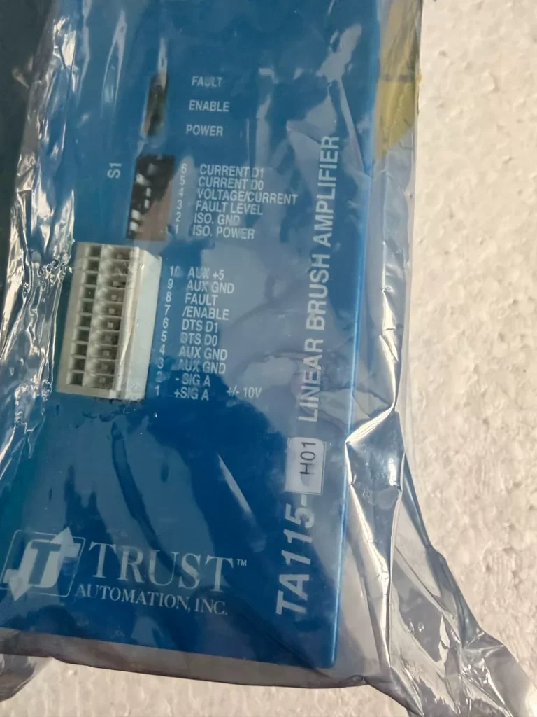 TRUST TA115-H01 Linear Dc Servo Amplifier thumbnail