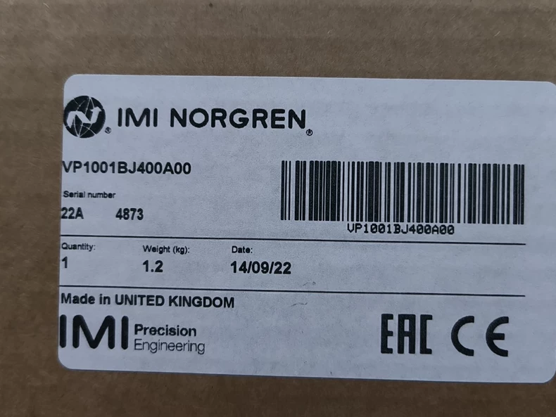 IMI NORGREN VP1001BJ400A00 Valve thumbnail