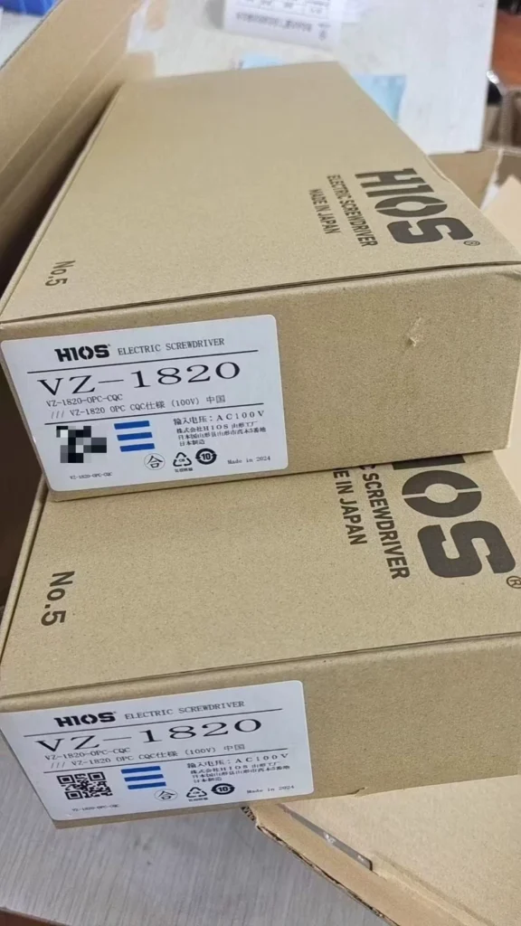 HIOS VZ-1820-OPC Screwdriver