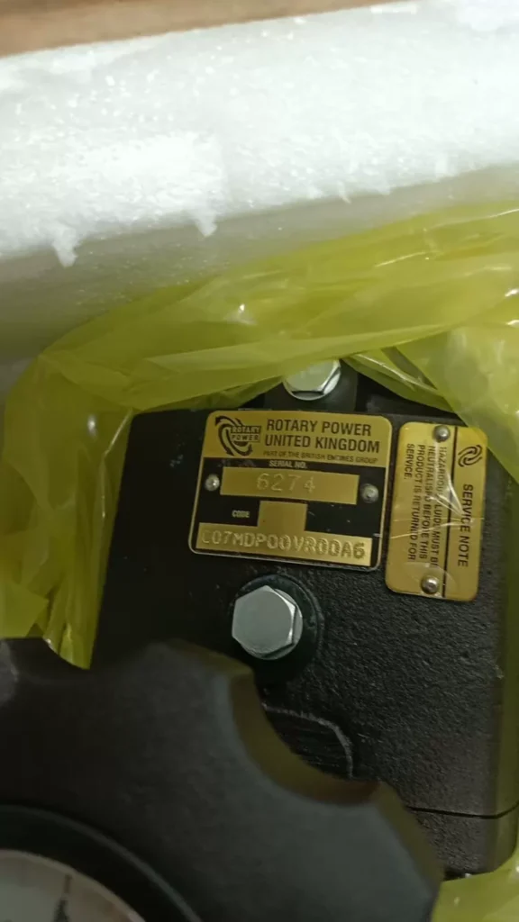 ROTARY POWER C07MDP00VR00A6 METERING PUMP thumbnail
