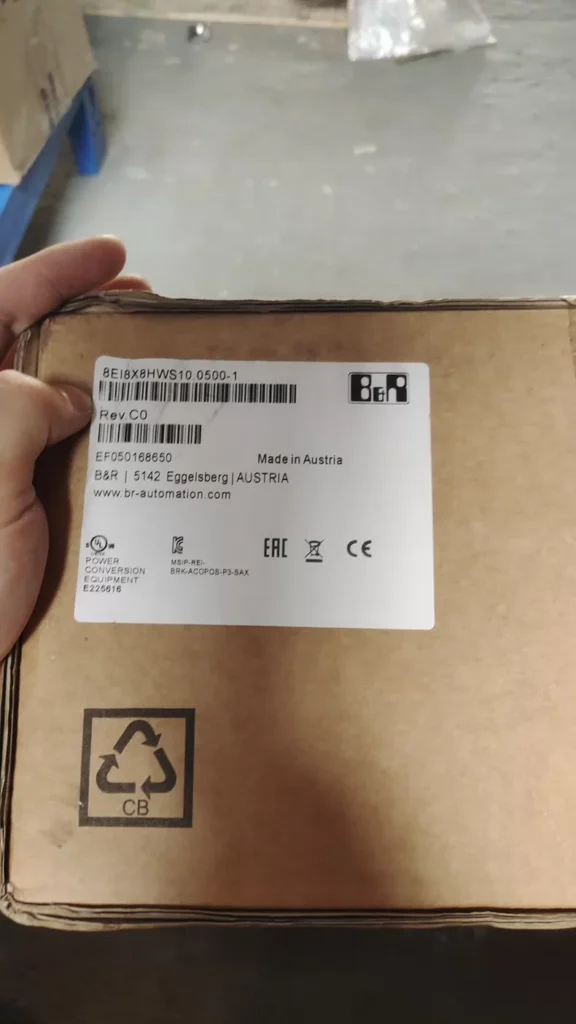 B&R 8EI8X8HWS10.0500-1 Servo Drive thumbnail