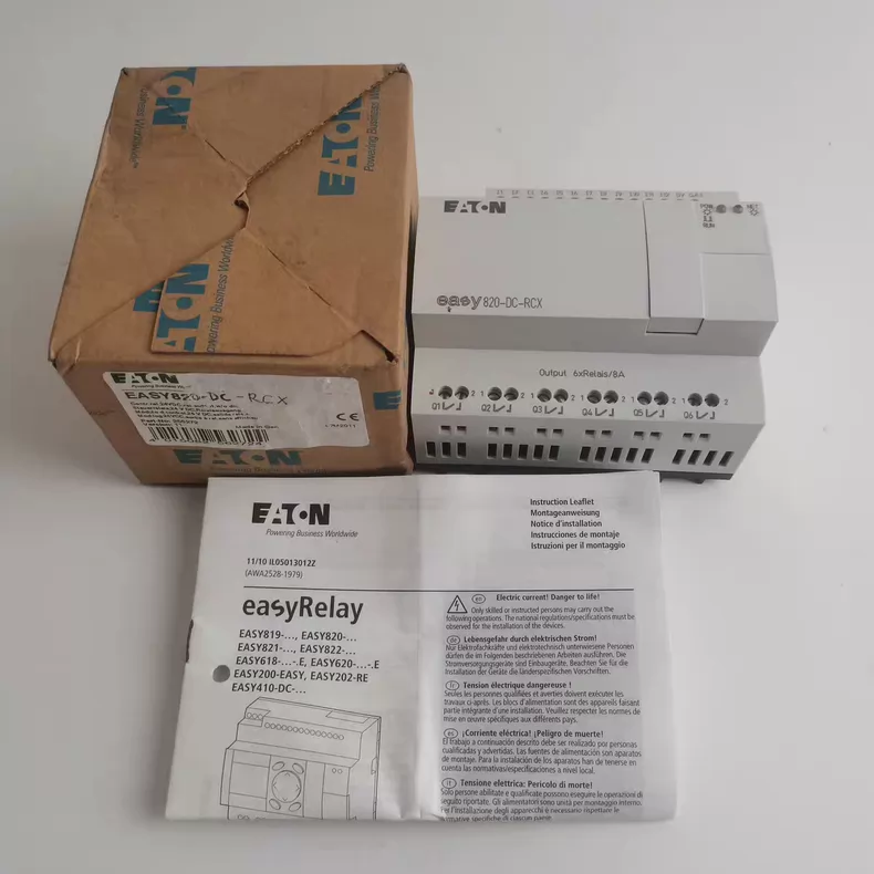 Eaton easy820-DC-RCX programmable relay