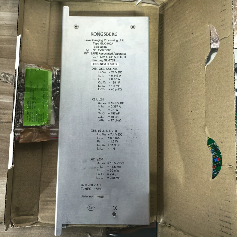 Kongsberg GLK-100A Level Measurement Processor