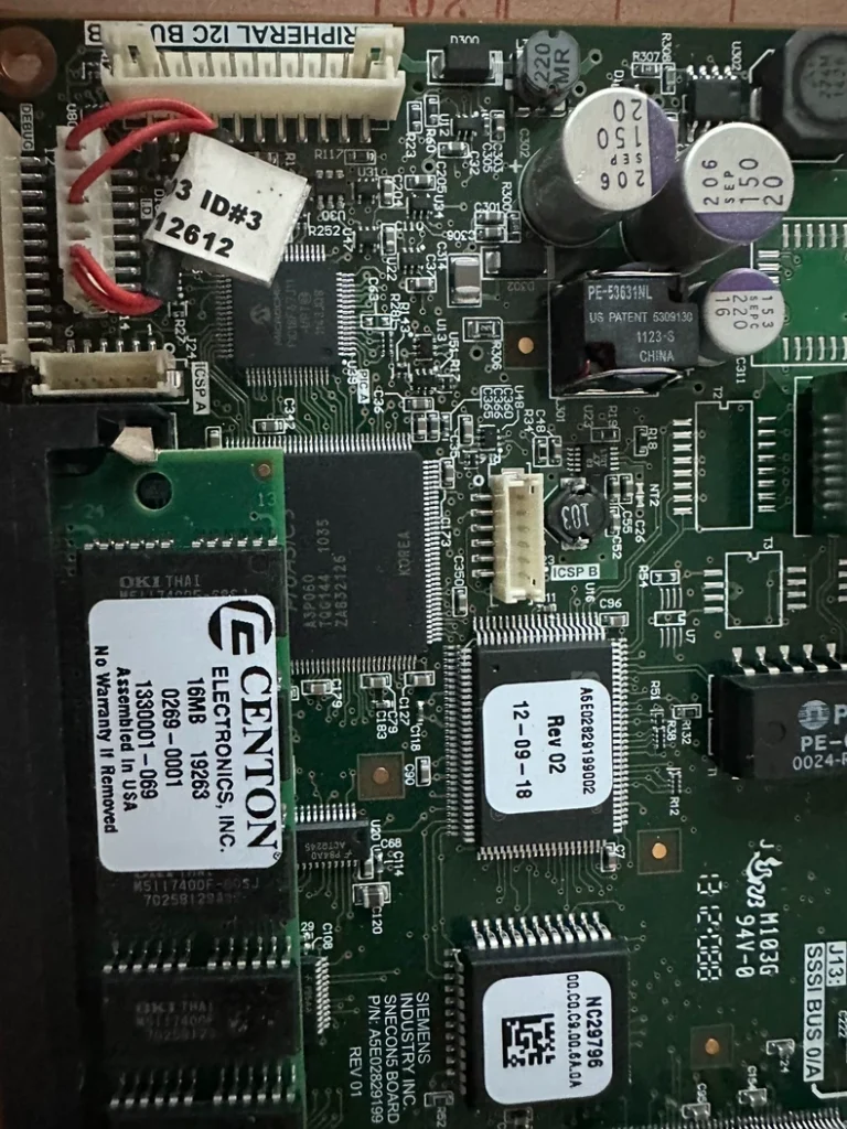 Siemens 2017501-006 Interface Board PCB thumbnail
