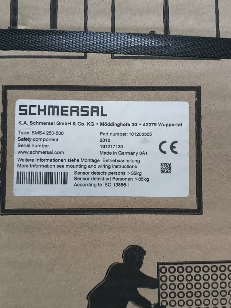 Schmersal SMS4 250-500 Safety Pressure Mat