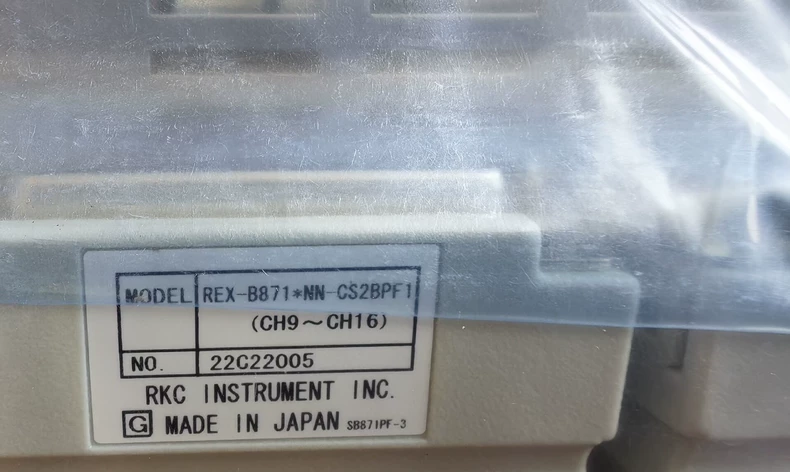 RKC REX-B871*NN-CS2BPF1 Temperature Controller thumbnail