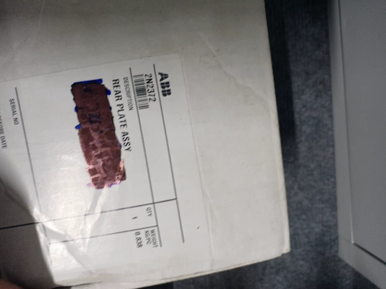 ABB 2N2372 REAR PLATE ASSY thumbnail