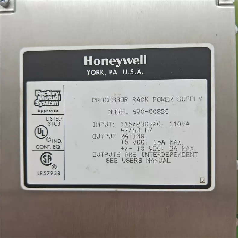 Honeywell 620-0083C Power Supply thumbnail