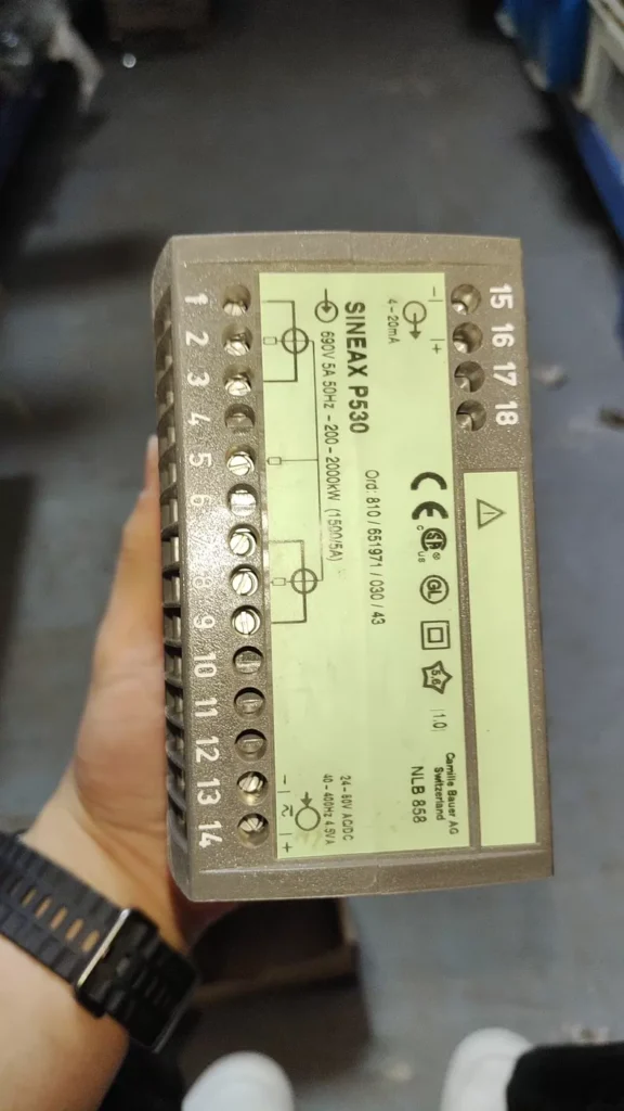 SINEAX P530 Power Transducer
