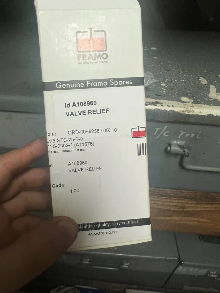 Framo A108960 Valve