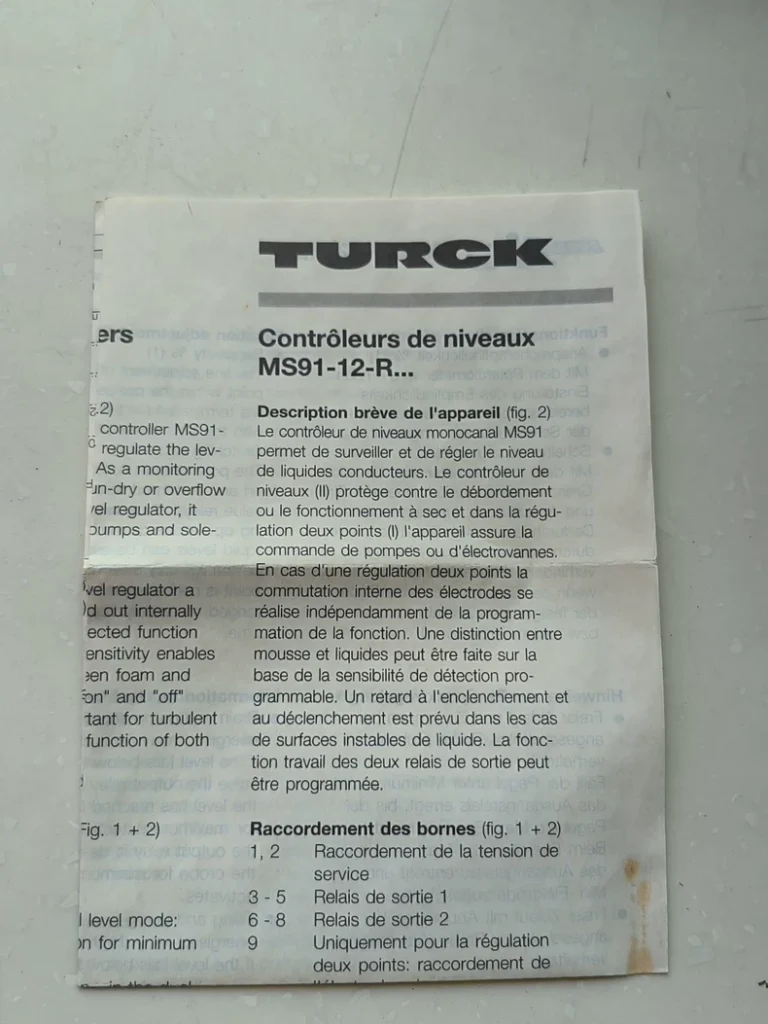 TURCK MS91-12-R Relay thumbnail