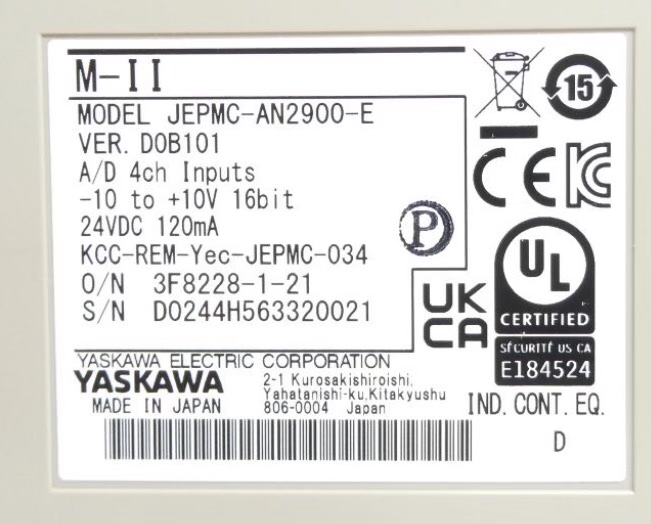Yaskawa JEPMC-AN2900-E Module