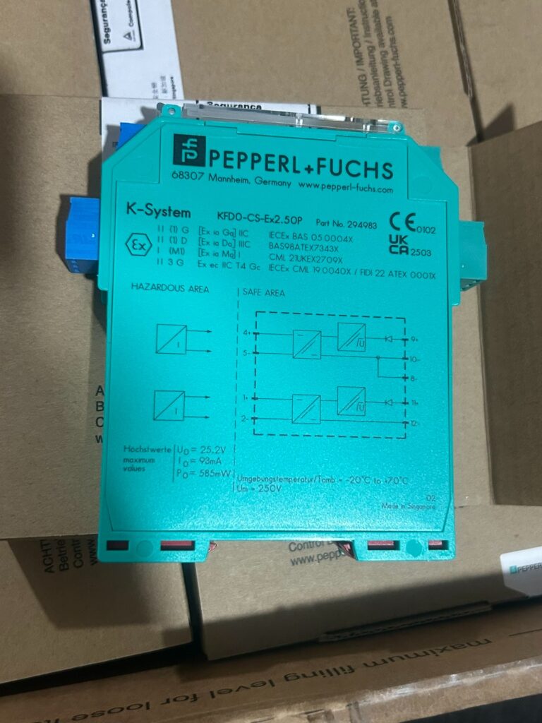 Pepperl+Fuchs KFDO-CS-Ex2.50P Safety barrier