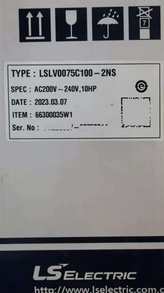 LS LSLV0075C100-2NS Sensor