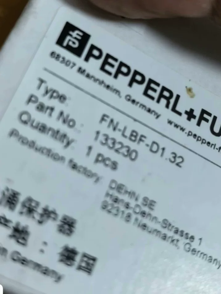 Pepperl+Fuchs FN-LBF-D1.32 Safety barrier