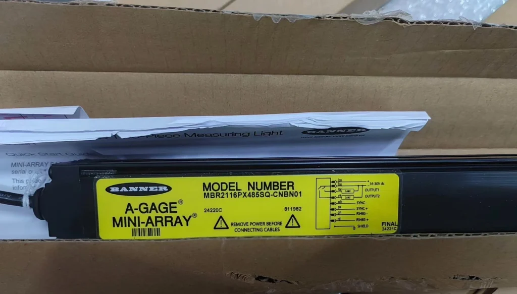 Banner MBR2116PX485SQ-CNBN01 Safety light curtain