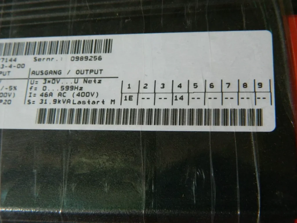 SEW MDX60A0220-503-4-00 Servo Drive thumbnail