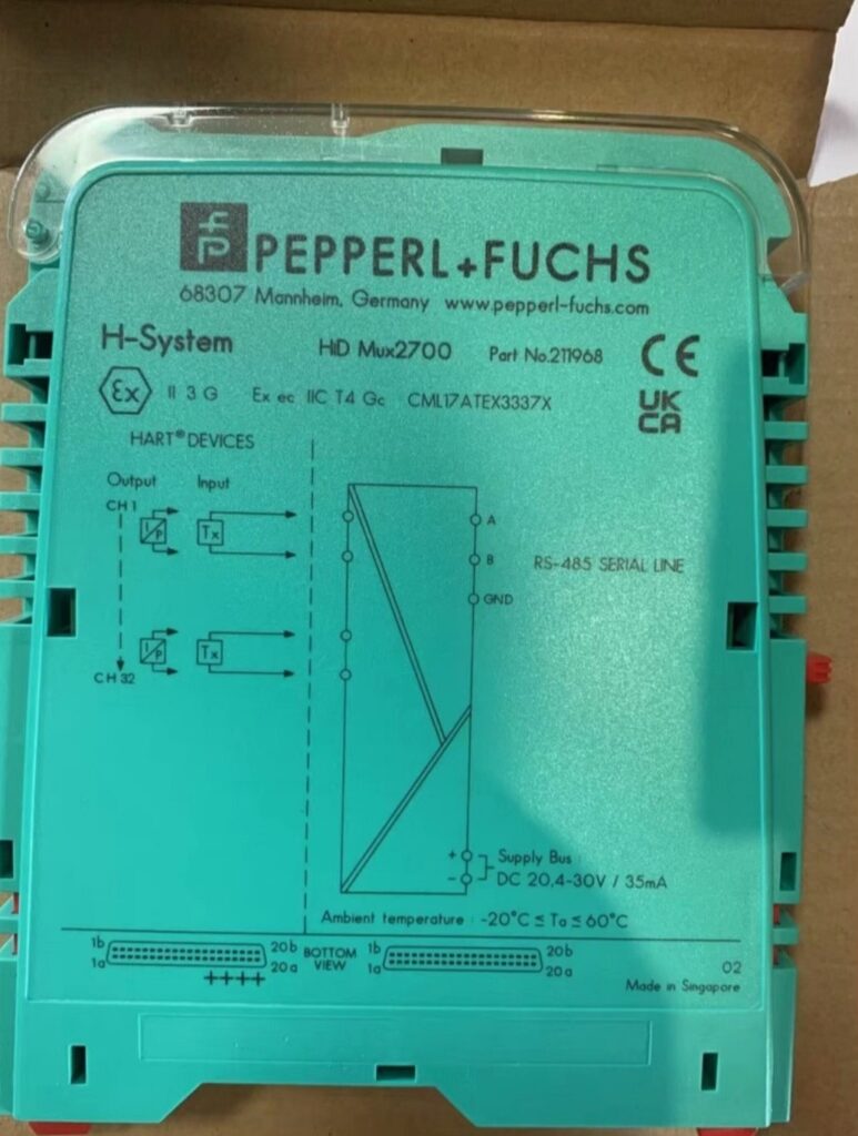 Pepperl+Fuchs HIDMUX2700 Safety barrier