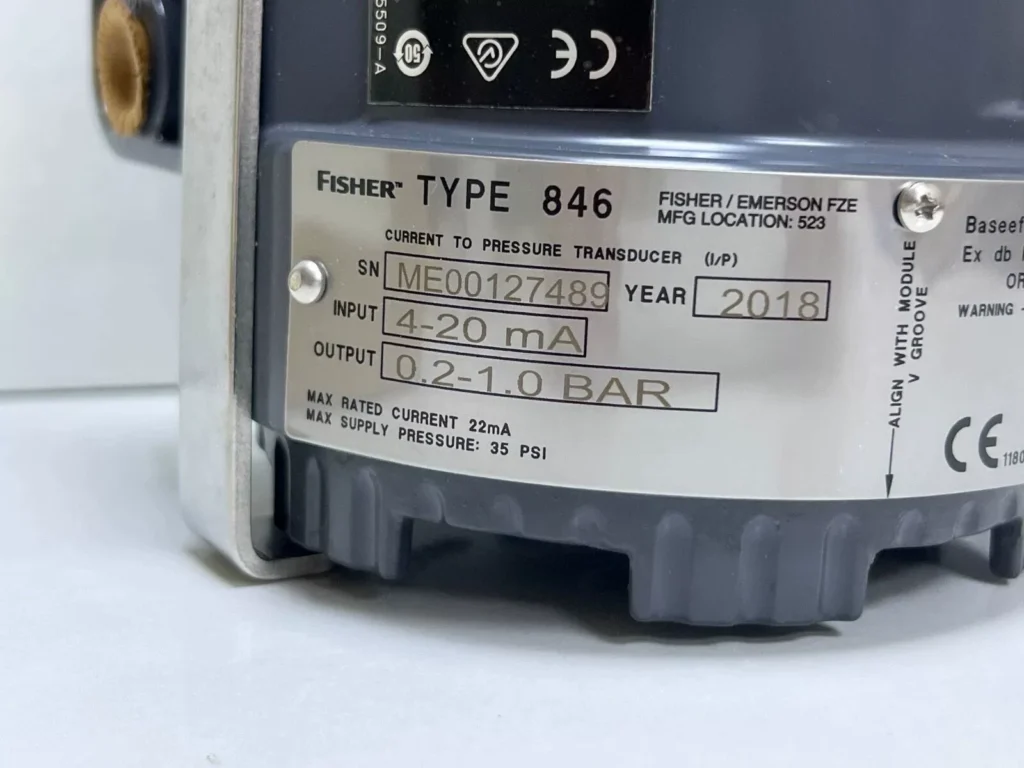 Fisher 4-20mA