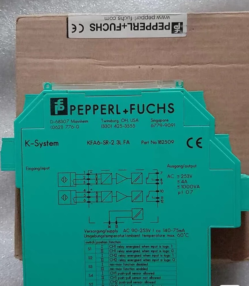 Pepperl+Fuchs kFA6-SR-2.3L.FA Safety barrier