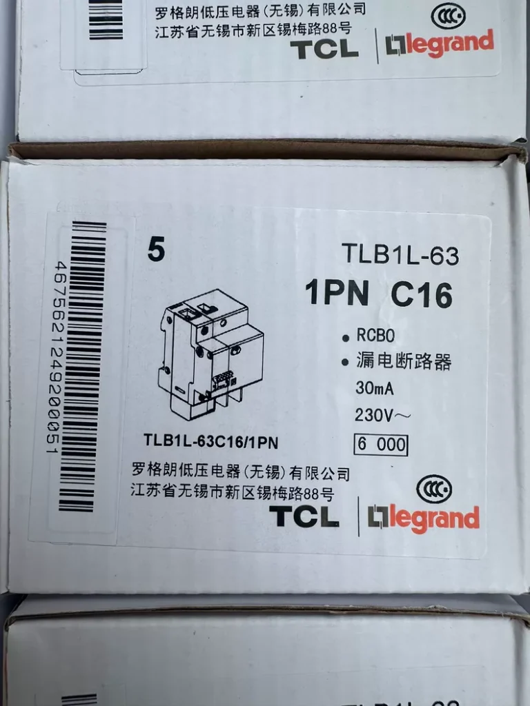 Legrand TLB1L-63 Residual Current Circuit Breaker thumbnail