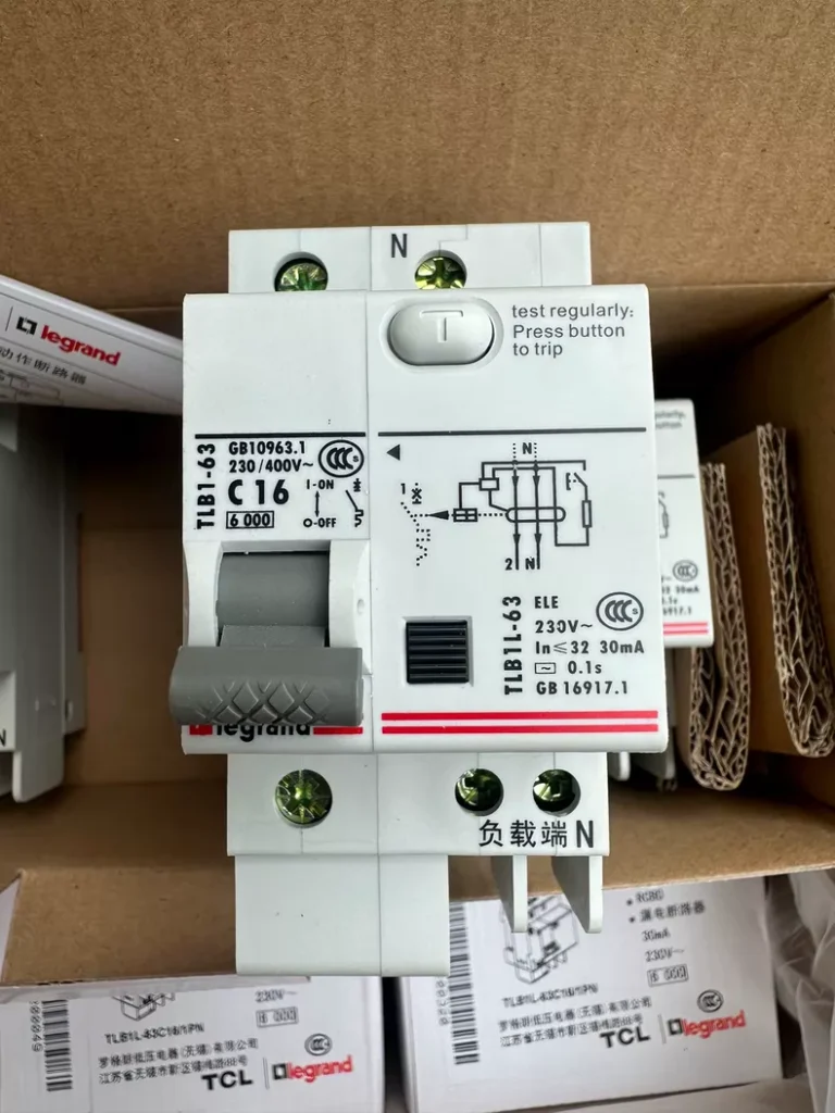 Legrand TLB1L-63 Residual Current Circuit Breaker thumbnail