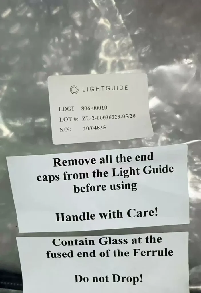 OmniCure S2000/S1500 UV light source fiber