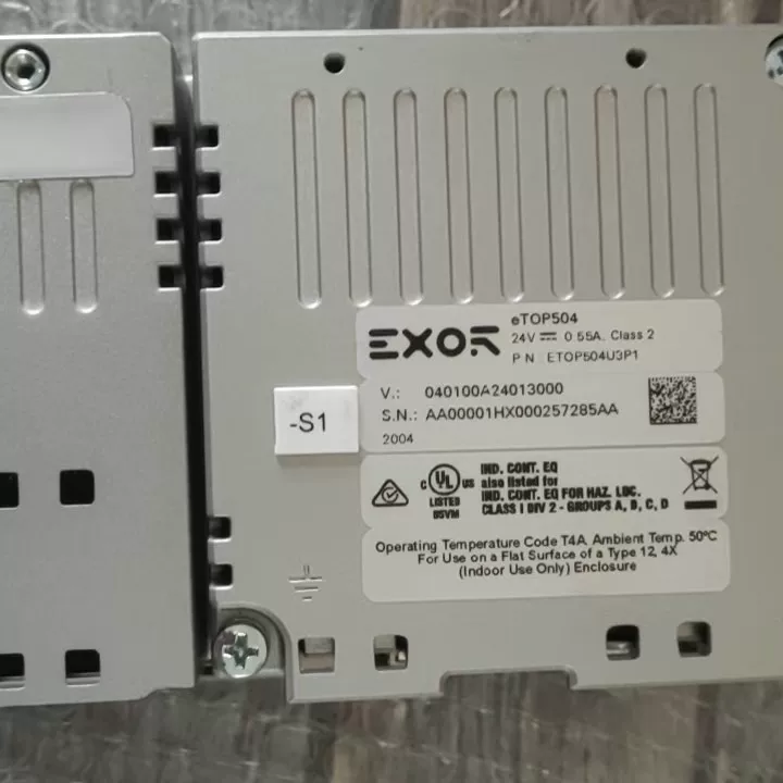 EXOR eTOP504 Touch Panel thumbnail