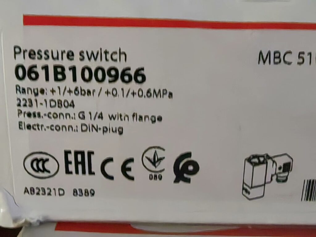 mbc 061B100966 Switch