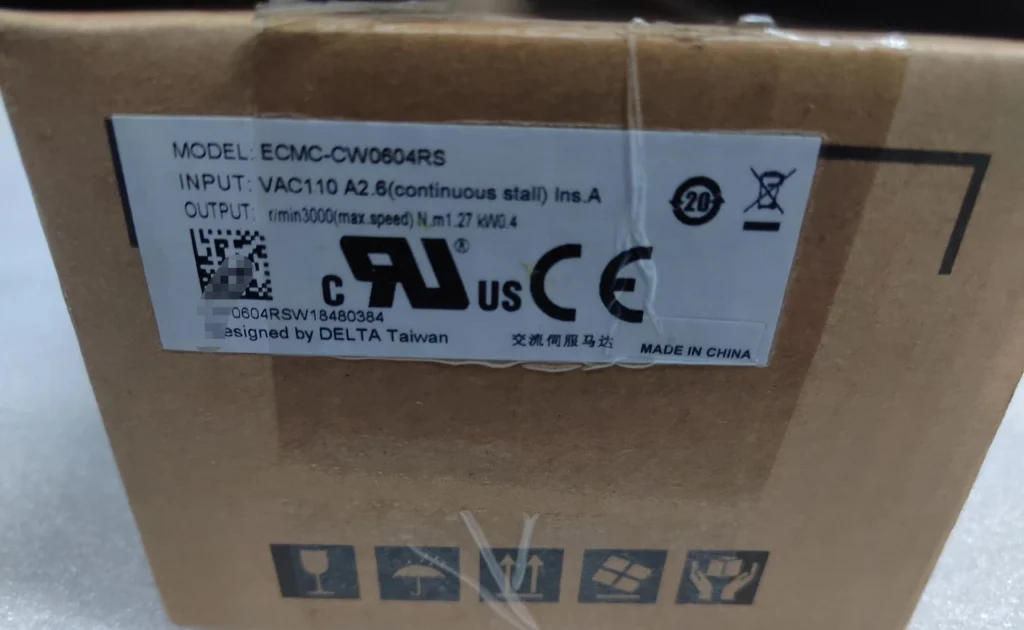 Delta ECMC-CW0604RS Motor thumbnail