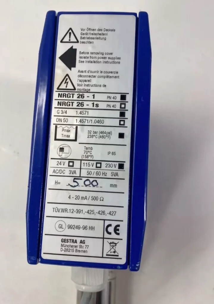 GESTRA NRGT 26-1 Level Electrode