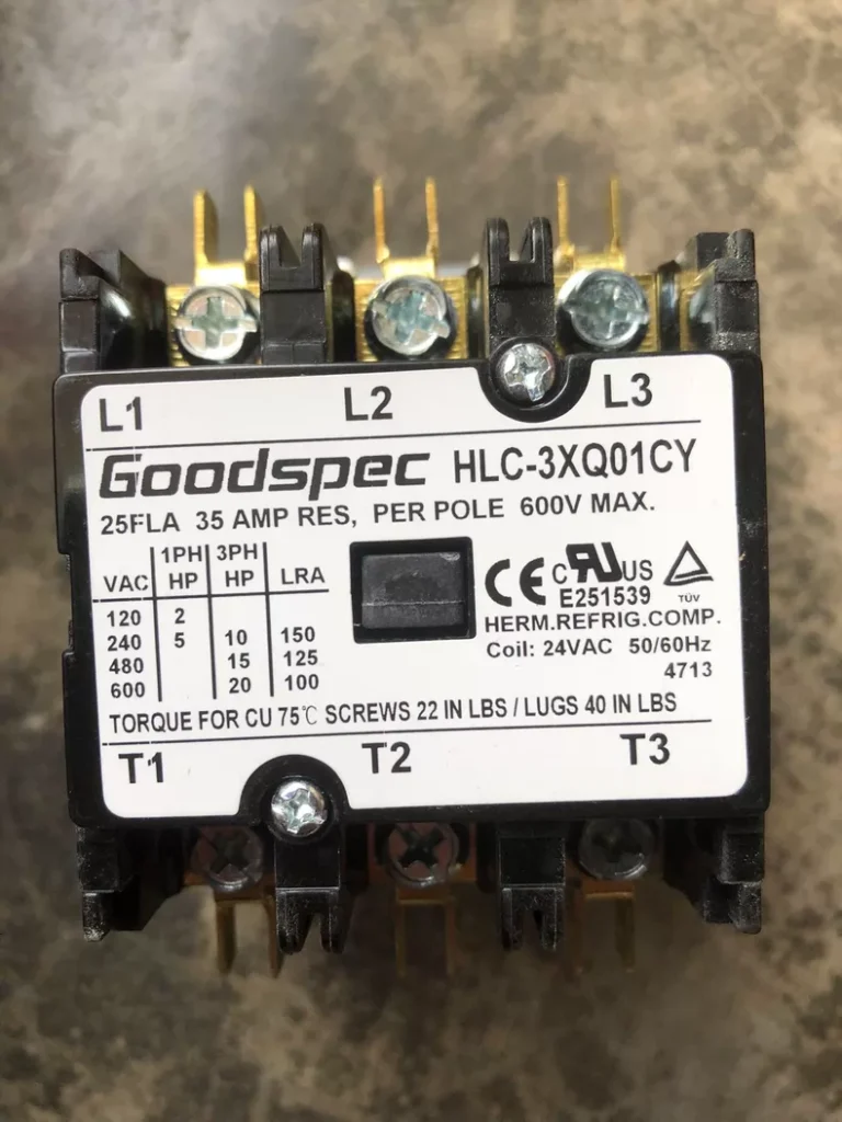 Goodspec HLC-3XQ01CY AC Contactor