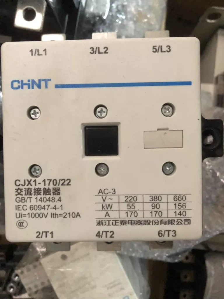 CHINT CJX1-170/22 AC Contactor
