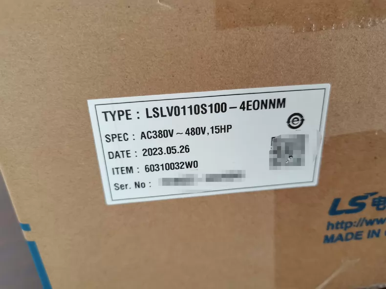 LS LSLV0110S100-4EONNM Inverter