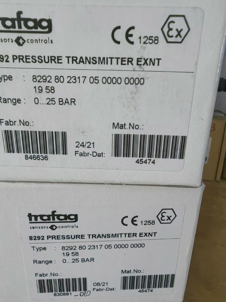 Trafag 0-25bar Sensor