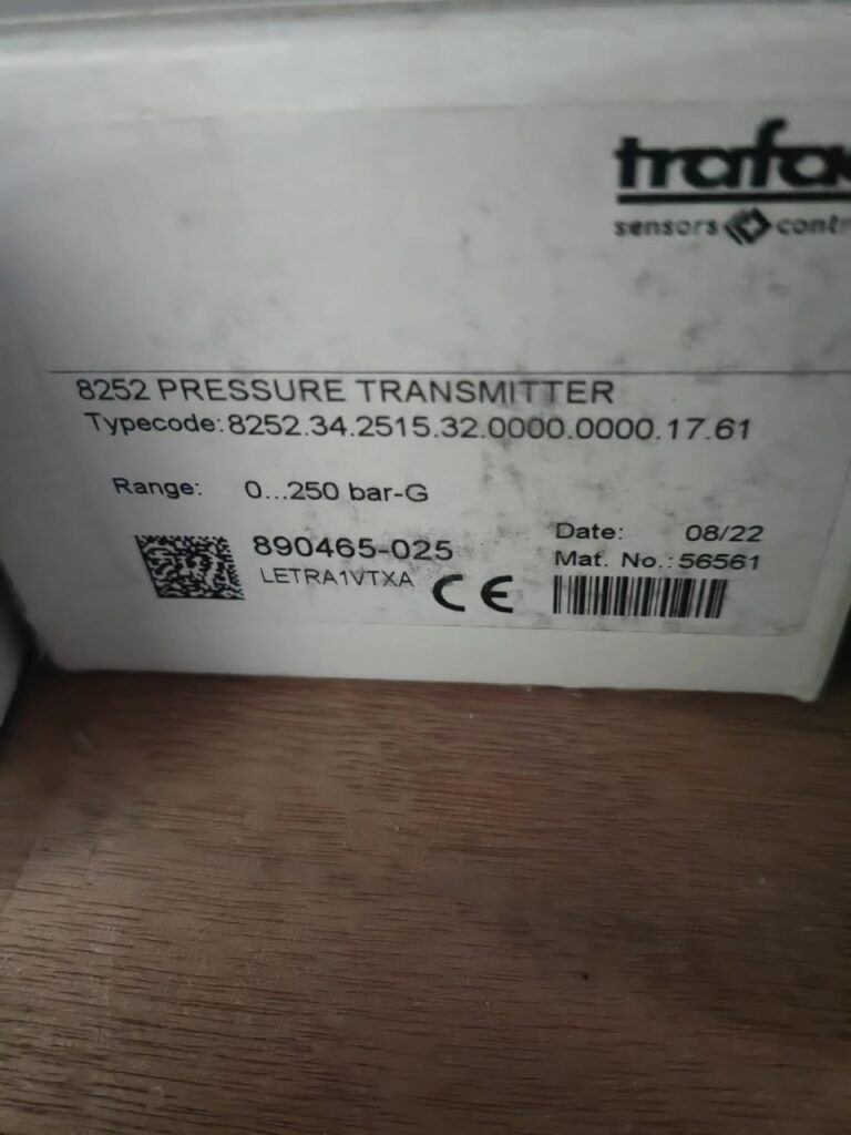 Trafag 0-250bar Sensor enlarged view